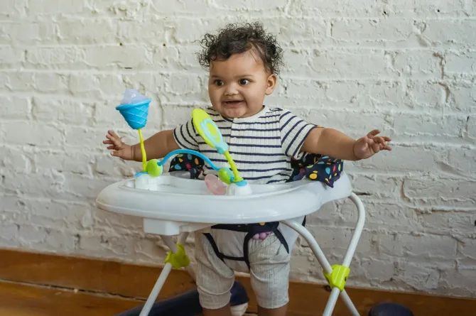 Baby Walkers Delay Walking in Babies